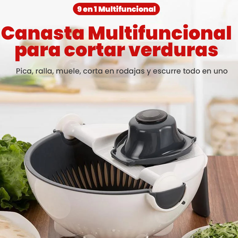 Canasta Multifuncional para Cortar Verduras