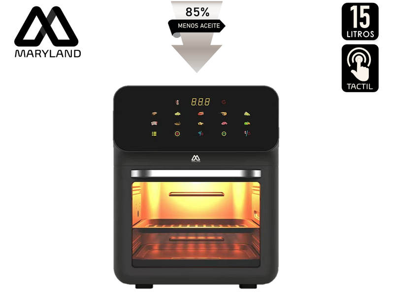 AIR FRYER MARYLAND MR-715 GRAN CAPACIDAD15L DIGITAL 1500W